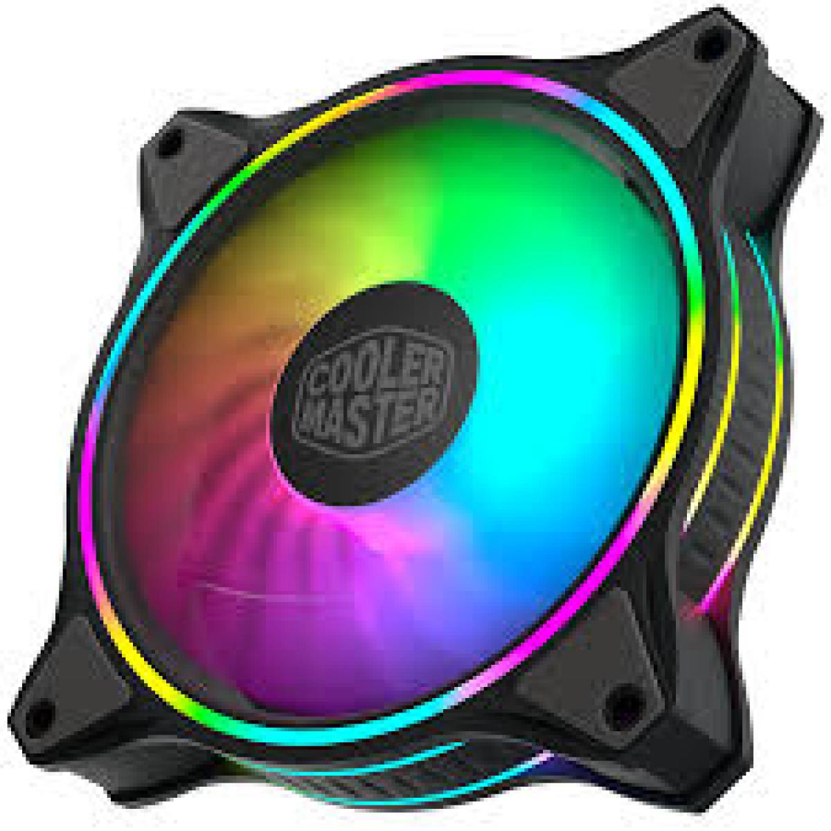 Cooler Master MASTERFAN MF120 Halo ARGB - (Black/White) Cooler Master MASTERFAN MF120 Halo ARGB - (Black/White)